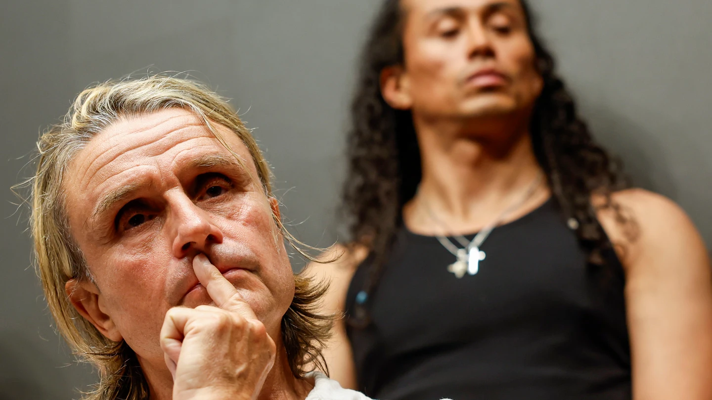 El compositor y productor teatral español Nacho Cano (ofrece una rueda de prensa tras quedar en libertad provisional este martes El compositor y productor teatral español Nacho Cano (ofrece una rueda de prensa tras quedar en libertad provisional este martes