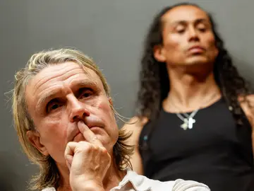 El compositor y productor teatral español Nacho Cano (ofrece una rueda de prensa tras quedar en libertad provisional este martes