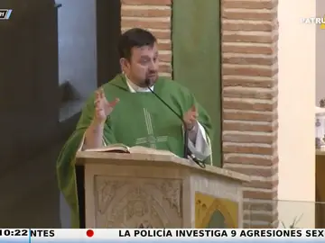 El cura de Valdepeñas carga contra la fe interesada de algunos feligreses: &quot;Para ti dios es un rasca y gana&quot;