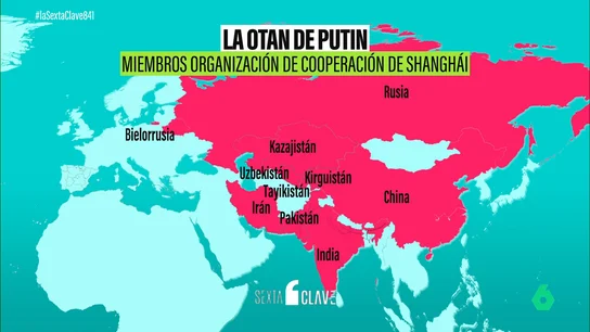 La 'OTAN de Putin', una organización que cuenta con diez miembros y mucho más poder militar que la de verdad La 'OTAN de Putin', una organización que cuenta con diez miembros y mucho más poder militar que la de verdad