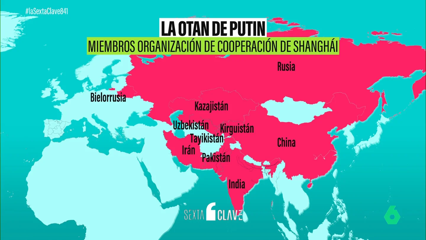 La 'OTAN de Putin', una organización que cuenta con diez miembros y mucho más poder militar que la de verdad La 'OTAN de Putin', una organización que cuenta con diez miembros y mucho más poder militar que la de verdad