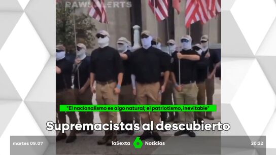 Supremacistas blancos ocupan las calles de Nashville en marchas racistas y xen&oacute;fobas