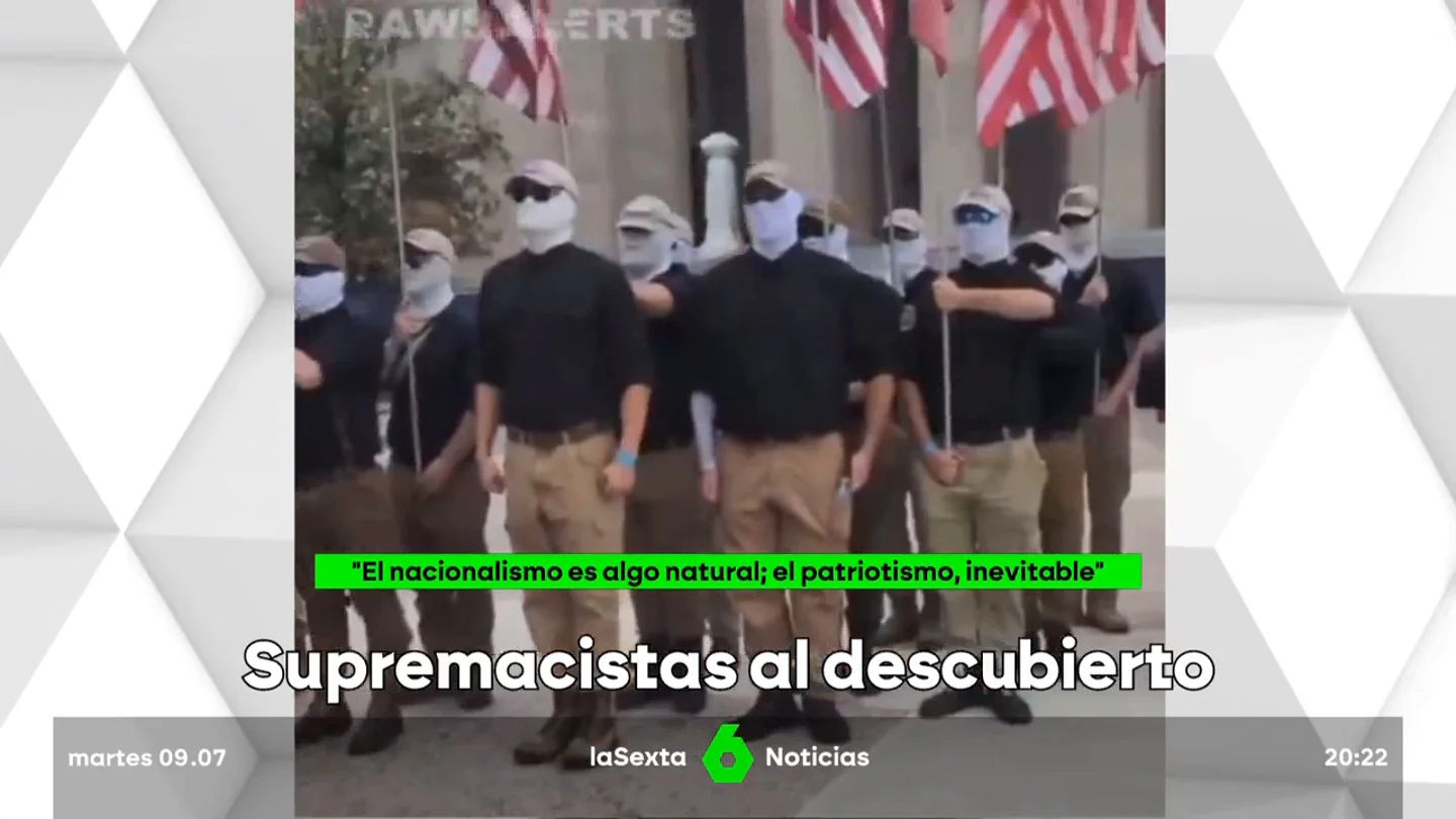 Supremacistas blancos ocupan las calles de Nashville en marchas racistas y xenófobas Supremacistas blancos ocupan las calles de Nashville en marchas racistas y xenófobas