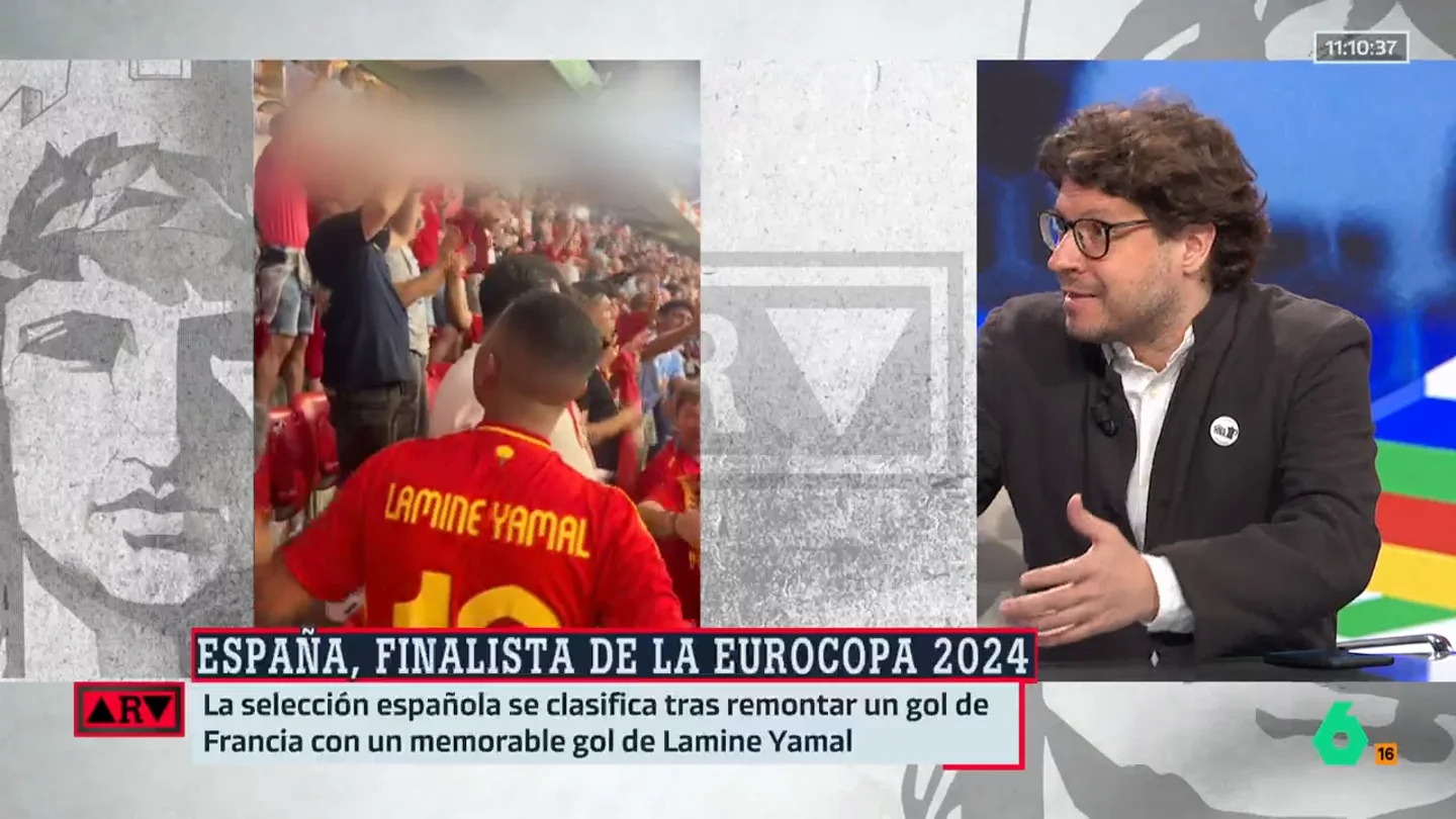 ARV- Fernando Berlín: "Ayer Lamine Yamal laminó el discurso racista en este país" ARV- Fernando Berlín: "Ayer Lamine Yamal laminó el discurso racista en este país"
