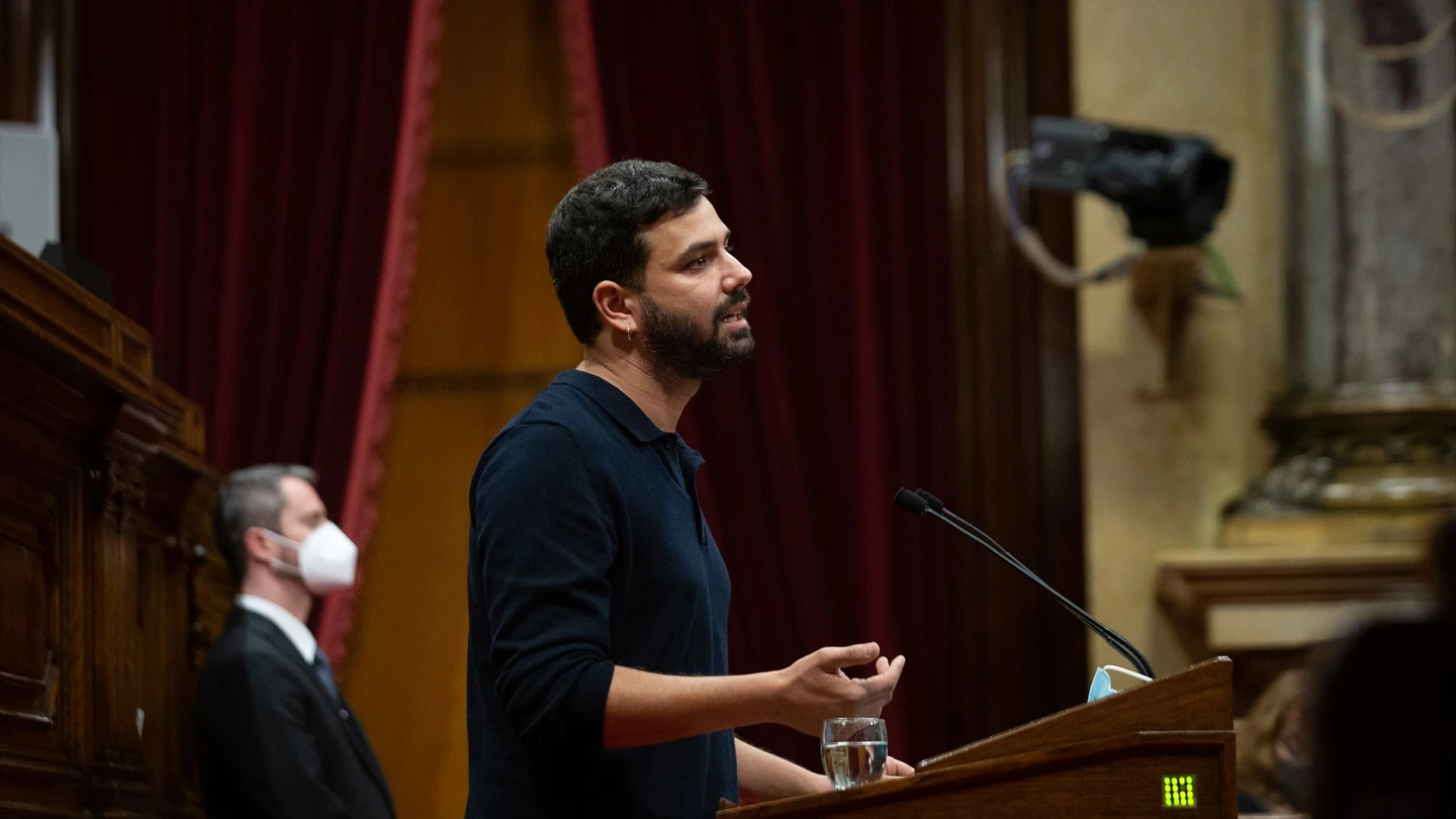Imagen de archivo del diputado de ERC, Ruben Wagensberg. Imagen de archivo del diputado de ERC, Ruben Wagensberg.