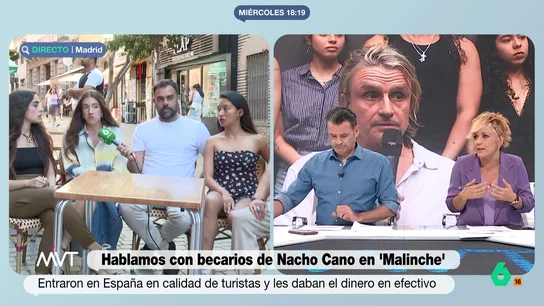 Cristina Pardo responde a los becarios de Nacho Cano tras acusar a la Policía "Si la Policía está haciendo una investigación, entiendo que tendrá que formular preguntas de todo tipo", comenta Cristina Pardo en este vídeo de Más Vale Tarde a una de las becarias de Nacho Cano tras sus graves acusaciones a las autoridades.
