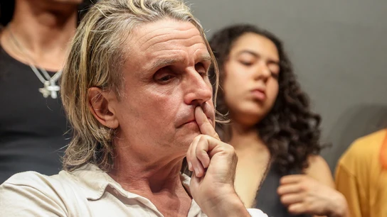 El productor musical Nacho Cano ofrece declaraciones a los medios, a 9 de julio de 2024, en Madrid (España). El productor musical Nacho Cano ofrece declaraciones a los medios, a 9 de julio de 2024, en Madrid (España).