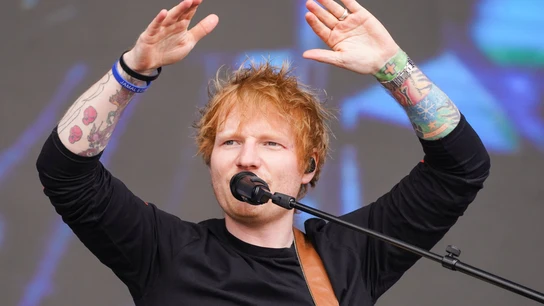 Ed Sheeran en el BBC Radio 1's Big Weekend. Ed Sheeran en el BBC Radio 1's Big Weekend.