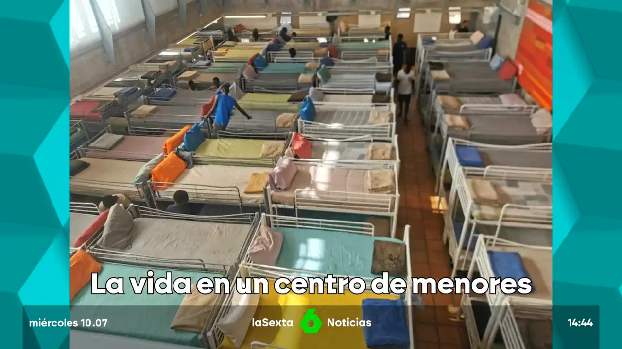 menores hacinados