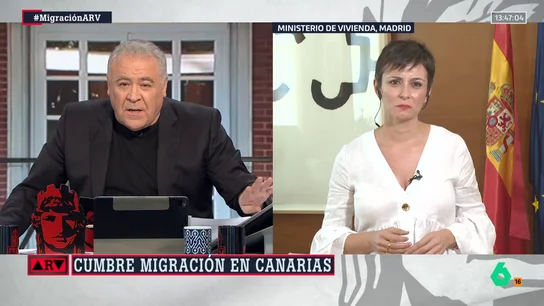ARV- Isabel Rodríguez insta al PP a "dejarse de extremismos", a recuperar la "humanidad" y a apoyar la reforma de la ley de extranjería ARV- Isabel Rodríguez insta al PP a "dejarse de extremismos", a recuperar la "humanidad" y a apoyar la reforma de la ley de extranjería