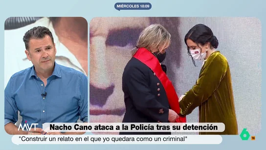 Iñaki López, sobre Ayuso denunciando "estalinismo" contra Nacho Cano Ayuso salía en defensa de Nacho Cano y compraba la versión del productor musical, que la presidenta de la Comunidad de Madrid ha definido como "estalinismo". "Es grave el ataque a las instituciones del país", reacciona Iñaki López en este vídeo.