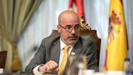El delegado del Gobierno, Francisco Martín, preside una reunión de la Delegación del Gobierno para la coordinación del dispositivo de seguridad El delegado del Gobierno, Francisco Martín, preside una reunión de la Delegación del Gobierno para la coordinación del dispositivo de seguridad