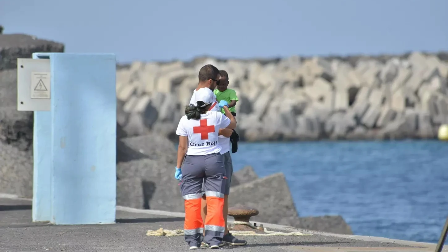Menores migrantes en Canarias
