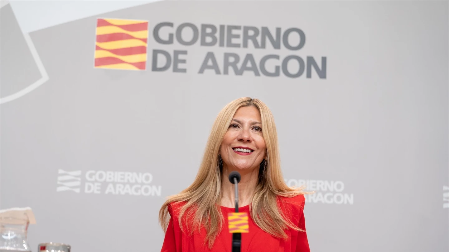 Mar Vaquero, portavoz del Gobierno de Aragón Mar Vaquero, portavoz del Gobierno de Aragón