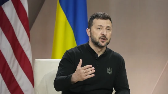 El presidente de Ucrania, Volodimir Zelenski El presidente de Ucrania, Volodimir Zelenski