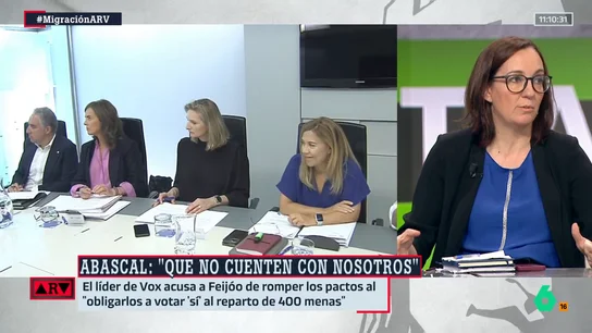 ARV- Gemma Robles, tras el comunicado de la extrema derecha: "Es una jugada táctica de Vox y estratégica del PP" ARV- Gemma Robles, tras el comunicado de la extrema derecha: "Es una jugada táctica de Vox y estratégica del PP"
