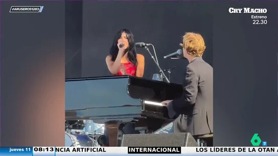 Aitana actúa por sorpresa en el Mad Cool junto al británico Tom Odell Aitana actúa por sorpresa en el Mad Cool junto al británico Tom Odell