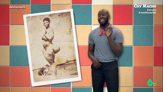 Lamine Thior, sobre los 'zoos de negros' y Sara Baartman: "La santísima trinidad, capitalismo, supremacismo y machismo" En esta entrega de 'Microracismos', que ahora recupera El Intermedio, Lamine Thior recordaba cómo eran los 'zoos de negros' que existieron en Europa hasta mediados del siglo XX y cuenta la terrible historia del llamado 'negro de Banyoles'.