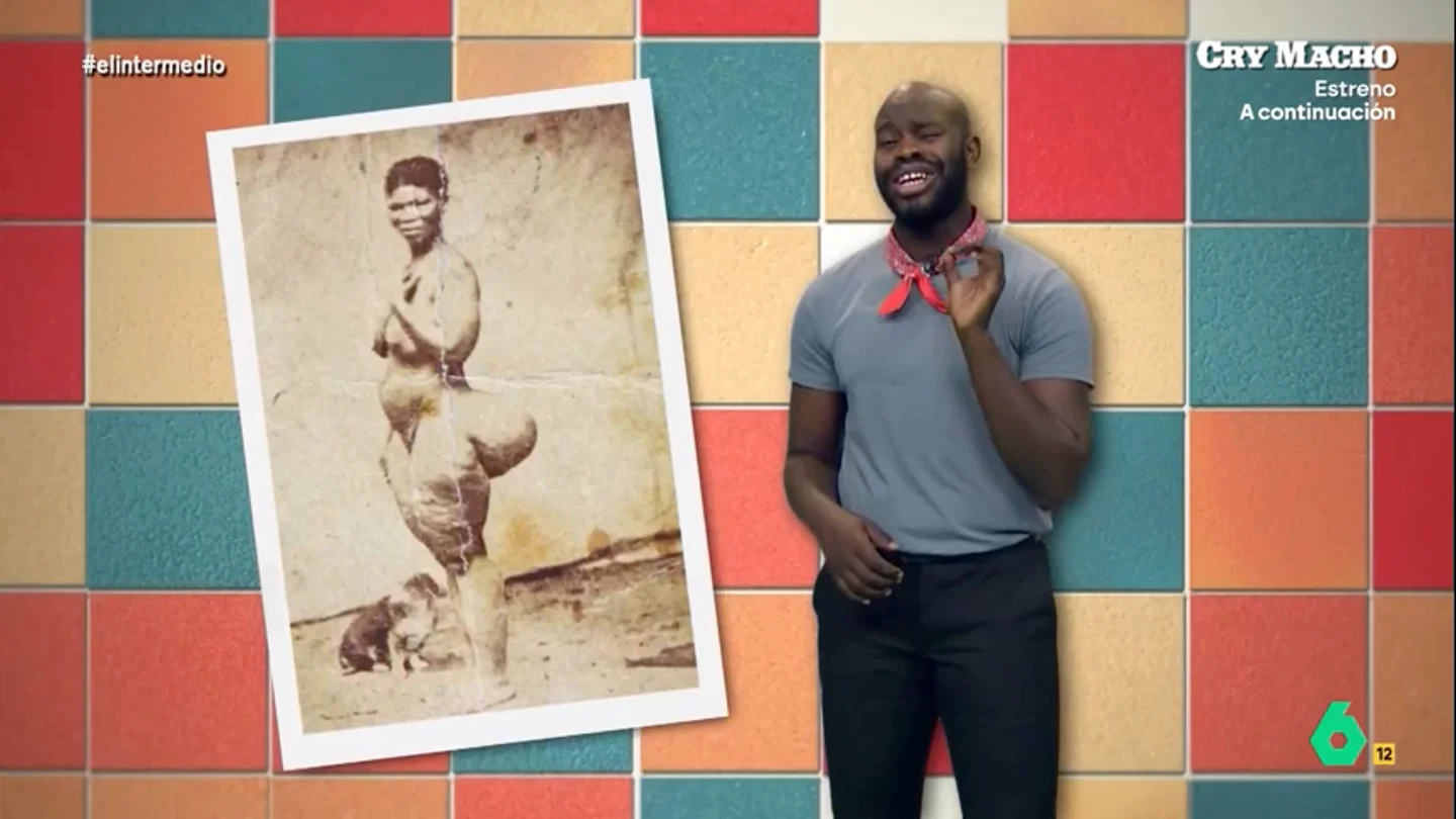 Lamine Thior, sobre los 'zoos de negros' y Sara Baartman: "La santísima trinidad, capitalismo, supremacismo y machismo" En esta entrega de 'Microracismos', que ahora recupera El Intermedio, Lamine Thior recordaba cómo eran los 'zoos de negros' que existieron en Europa hasta mediados del siglo XX y cuenta la terrible historia del llamado 'negro de Banyoles'.