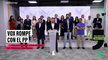 Montesinos desvela las reacciones del PP tras la ruptura con Vox: "Algunos expresan alivio al librarse de las estridencias de Vox"