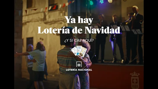 Imagen del spot de la campaña de inicio de la venta de décimos de lotería de Navidad. Imagen del spot de la campaña de inicio de la venta de décimos de lotería de Navidad.