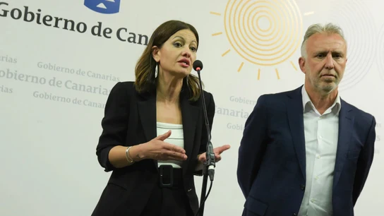 Sira Rego, Ministra de Infancia y Juventud y Ángel Víctor Torres, Ministro de Política Territorial tras la Conferencia Sectorial de Infancia y Adolescencia celebrada el 10/07/2024 en Tenerife. Sira Rego, Ministra de Infancia y Juventud y Ángel Víctor Torres, Ministro de Política Territorial tras la Conferencia Sectorial de Infancia y Adolescencia celebrada el 10/07/2024 en Tenerife.