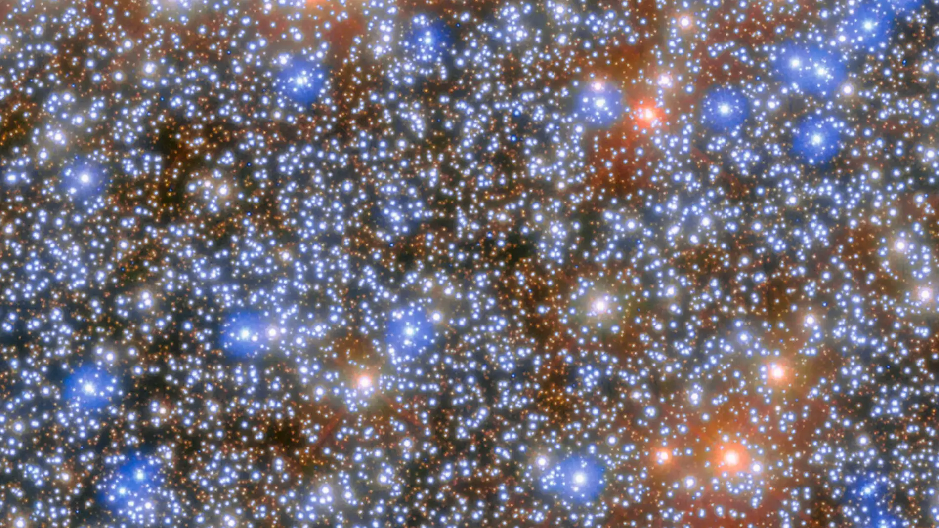  Región central del cúmulo globular Omega Centauri