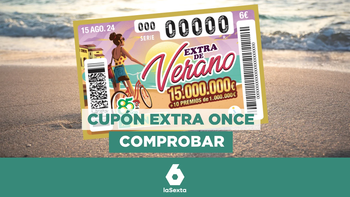 Comprobar los números premiados del Cupón Extra de Verano de la ONCE 2024 Comprobar los números premiados del Cupón Extra de Verano de la ONCE 2024