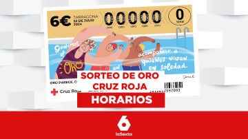 Horario y dónde ver el Sorteo de Oro de la Cruz Roja