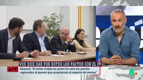 ARV- Santiago Martínez-Vares, sobre el comunicado de Vox: "Es el mayor disparo en el pie del partido de Abascal"