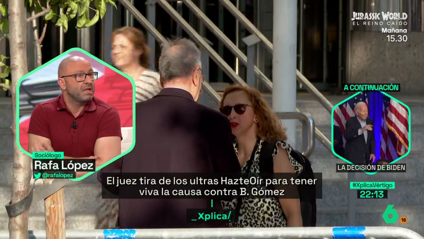 XPLICA Rafa L&oacute;pez critica el "circo de la extrema derecha" con la declaraci&oacute;n de Bego&ntilde;a G&oacute;mez