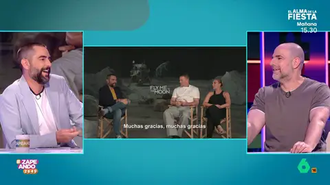 Alberto Rey hipotetiza sobre qué hicieron Channing Tatum y Scarlett Johansson con el regalo de Dani Mateo