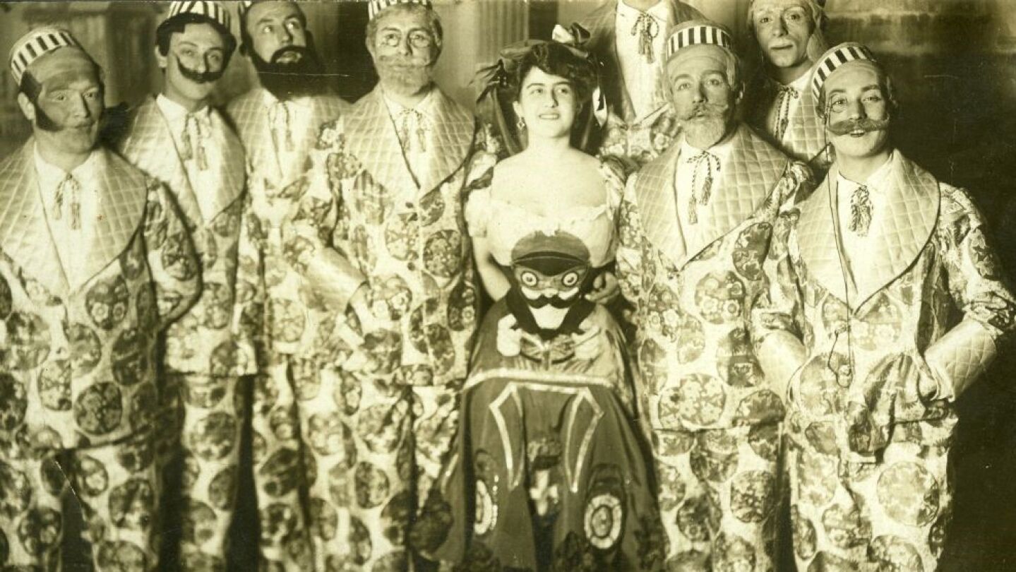 La Fornarina durante la celebración del carnaval La Fornarina durante la celebración del carnaval