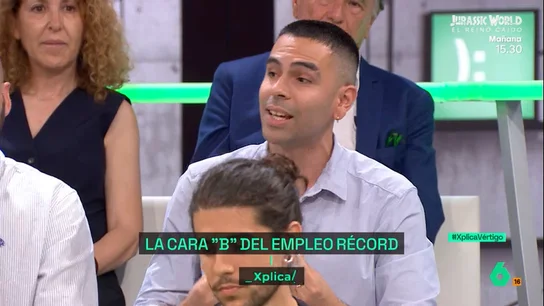 XPLICA Un trabajador precario, sobre el "espíritu emprendedor": "Lo tiene una madre que se levanta a las 6:00 o un sindicalista que lucha por los derechos de los trabajadores" XPLICA Un trabajador precario, sobre el "espíritu emprendedor": "Lo tiene una madre que se levanta a las 6:00 o un sindicalista que lucha por los derechos de los trabajadores"