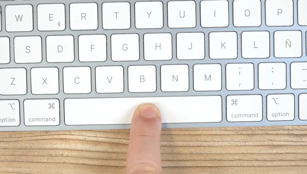 Barra espaciadora del teclado Barra espaciadora del teclado