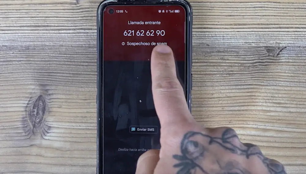 Llamada spam Llamada spam