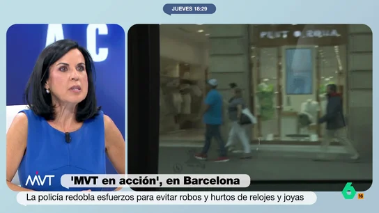 Beatriz de Vicente explica las consecuencias psicológicas de los robos con violencia Más Vale Tarde comenta el caso de un hombre al que han intentado robar un reloj de 15.000 euros que grababan las cámaras del programa durante su patrulla con la Policía de Barcelona. La reflexión de Bea de Vicente sobre las víctimas, en este vídeo.