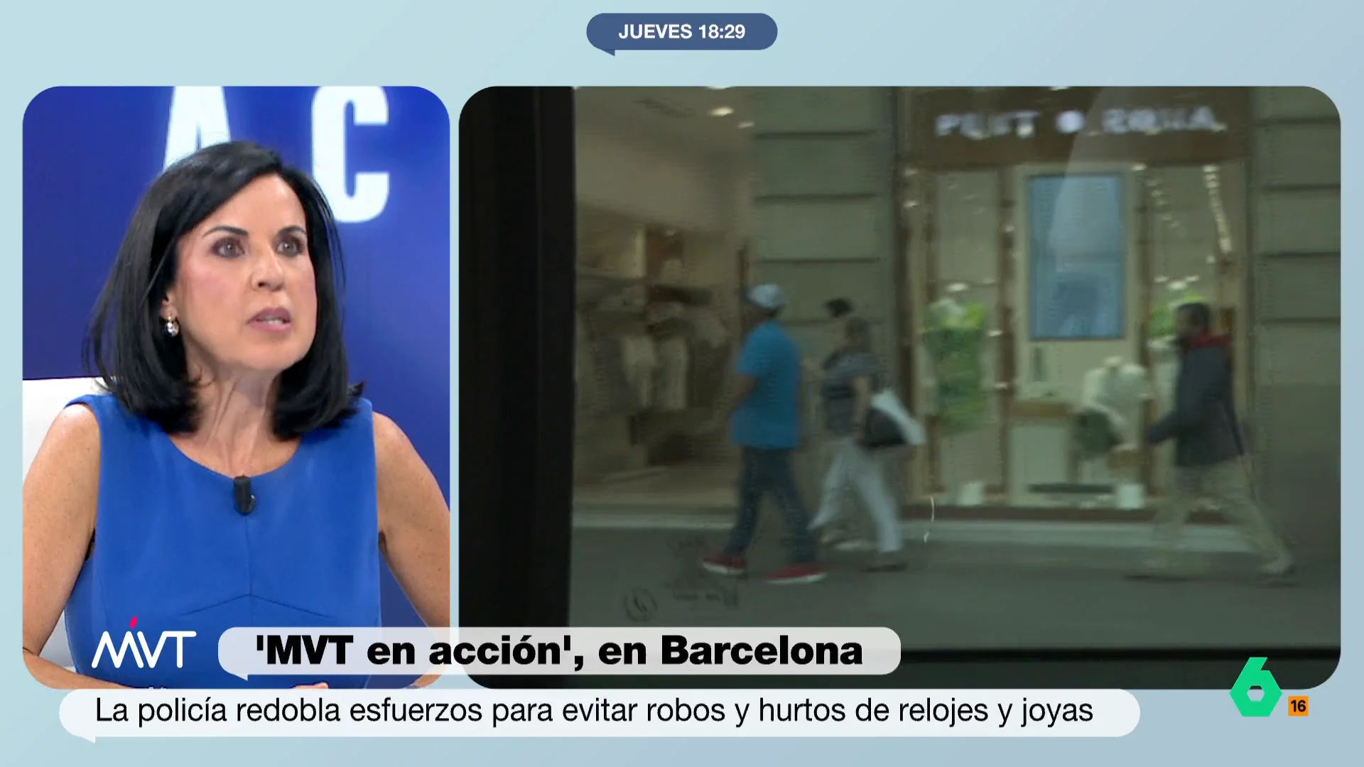 Más Vale Tarde comenta el caso de un hombre al que han intentado robar un reloj de 15.000 euros que grababan las cámaras del programa durante su patrulla con la Policía de Barcelona. La reflexión de Bea de Vicente sobre las víctimas, en este vídeo.