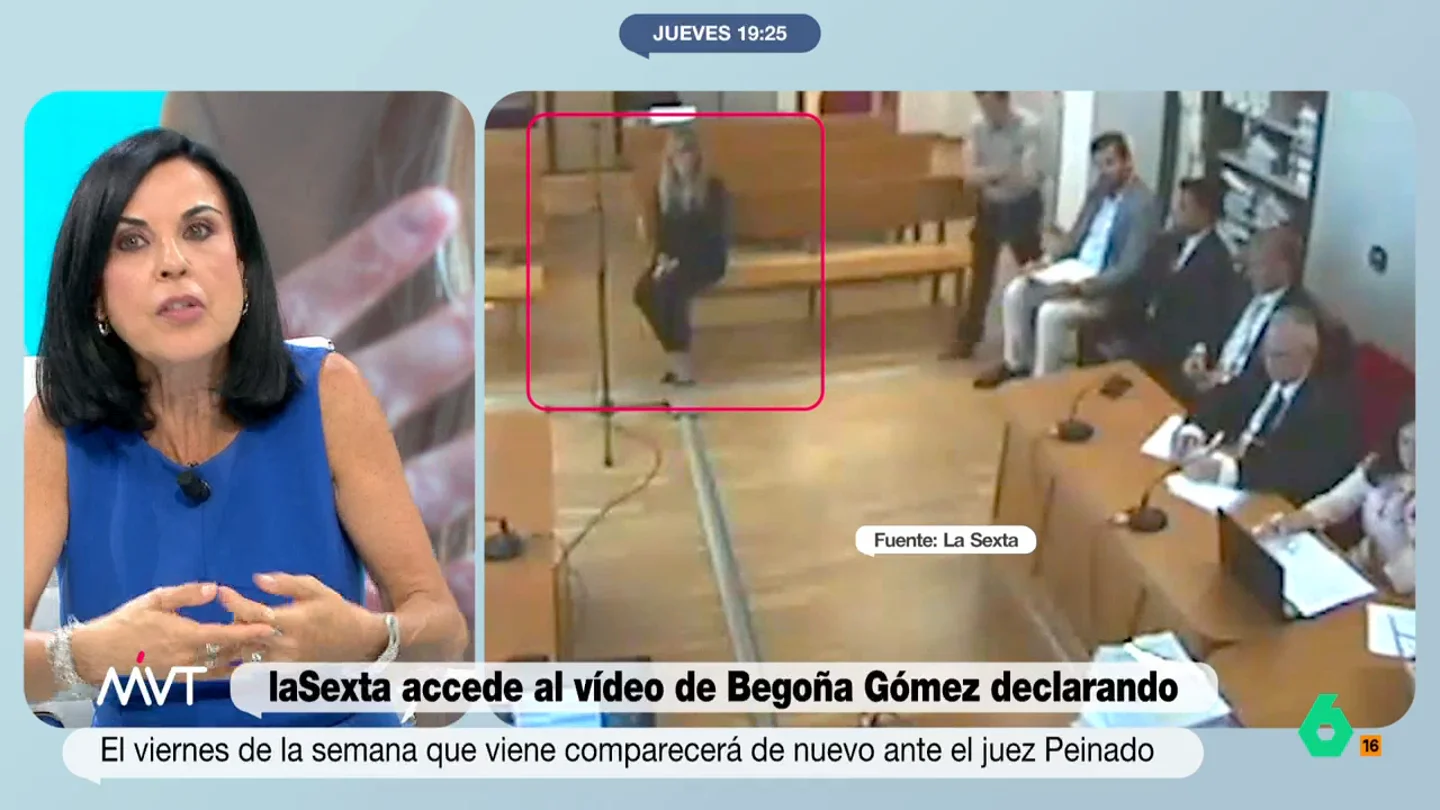 Beatriz de Vicente, sobre Begoña Gómez: "Si no te han notificado que hay ampliación de querella no lo puedes saber" "No es raro, es una jugada que a veces hacemos los abogados con cierta mala baba, pero está dentro de la ley", explica Bea de Vicente en este vídeo sobre el aplazamiento de Begoña Gómez al no tener conocimiento de la querella de 'Hazte Oír'.