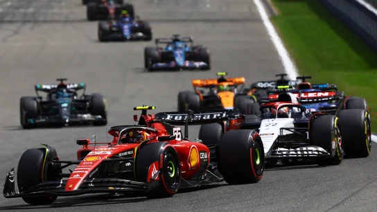 Carlos Sainz, en Bélgica Carlos Sainz, en Bélgica