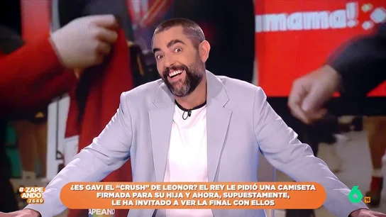 Dani Mateo comenta sobre que Gavi sea el crush de Leonor Dani Mateo comenta sobre que Gavi sea el crush de Leonor