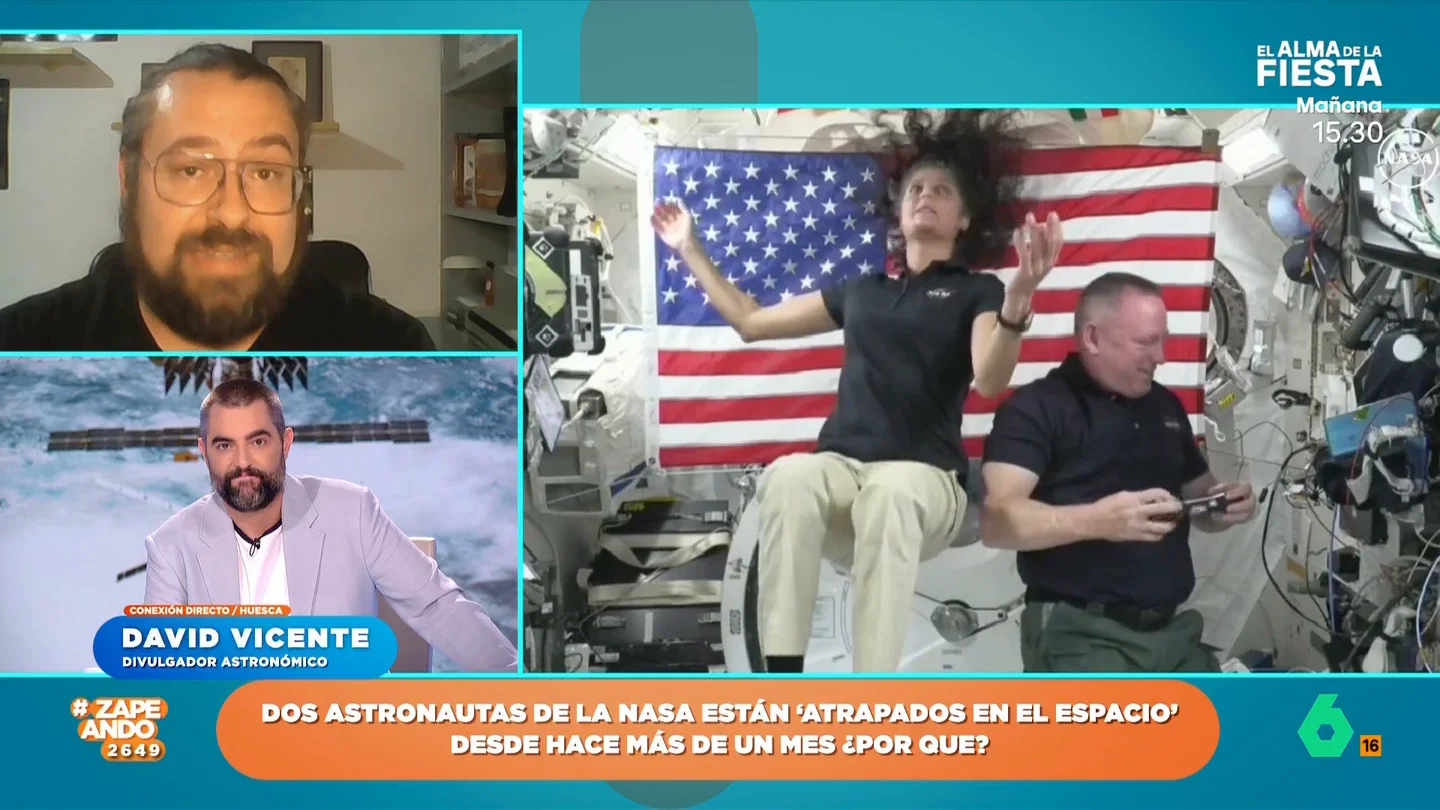 Dos astronautas están atrapados en el espacio: un experto explica qué ha fallado Dos astronautas están atrapados en el espacio: un experto explica qué ha fallado