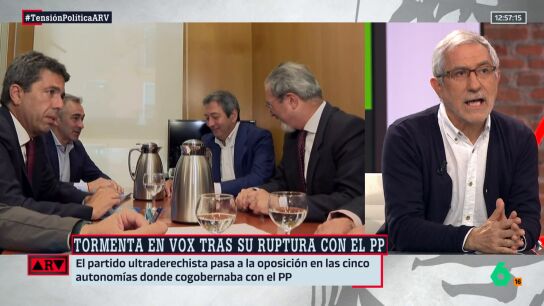 ARV- Gaspar Llamazares, sobre la decisi&oacute;n de Vox: "Es la l&oacute;gica antipol&iacute;tica de una secta"