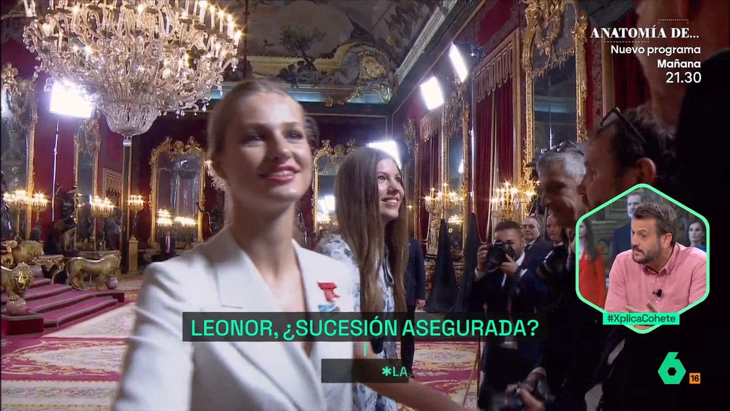 Fernández-Miranda sobre la imagen de Leonor en la Casa Real: "Lo hace todo con una naturalidad pasmosa" Fernández-Miranda sobre la imagen de Leonor en la Casa Real: "Lo hace todo con una naturalidad pasmosa"