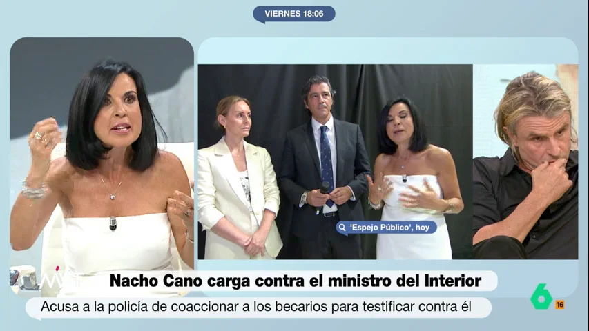 "Ahí ni Ayuso ni política, hay una señora con nombre y apellido que ha denunciado unos hechos", afirma Beatriz de Vicente, que en este vídeo comenta que "el mayor problema legal de Nacho Cano es demostrar que tenía dados de alta a estos señores".