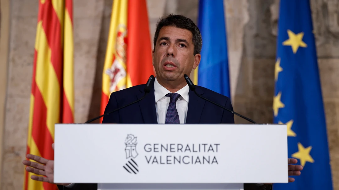 El president de la Generalitat, Carlos Mazón/ EFE/Biel Aliño