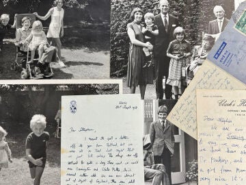 Fotos familiares y cartas del Archivo Hawking 