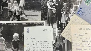 Fotos familiares y cartas del Archivo Hawking 