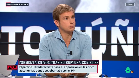 ARV- Pepe Luis Vázquez, sobre la decisión de Vox: "Ha buscado una coartada para dar un golpe de efecto" ARV- Pepe Luis Vázquez, sobre la decisión de Vox: "Ha buscado una coartada para dar un golpe de efecto"