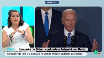 Loreto Ochando habla de "miedo" después de que Biden confunda a Zelenski con Putin